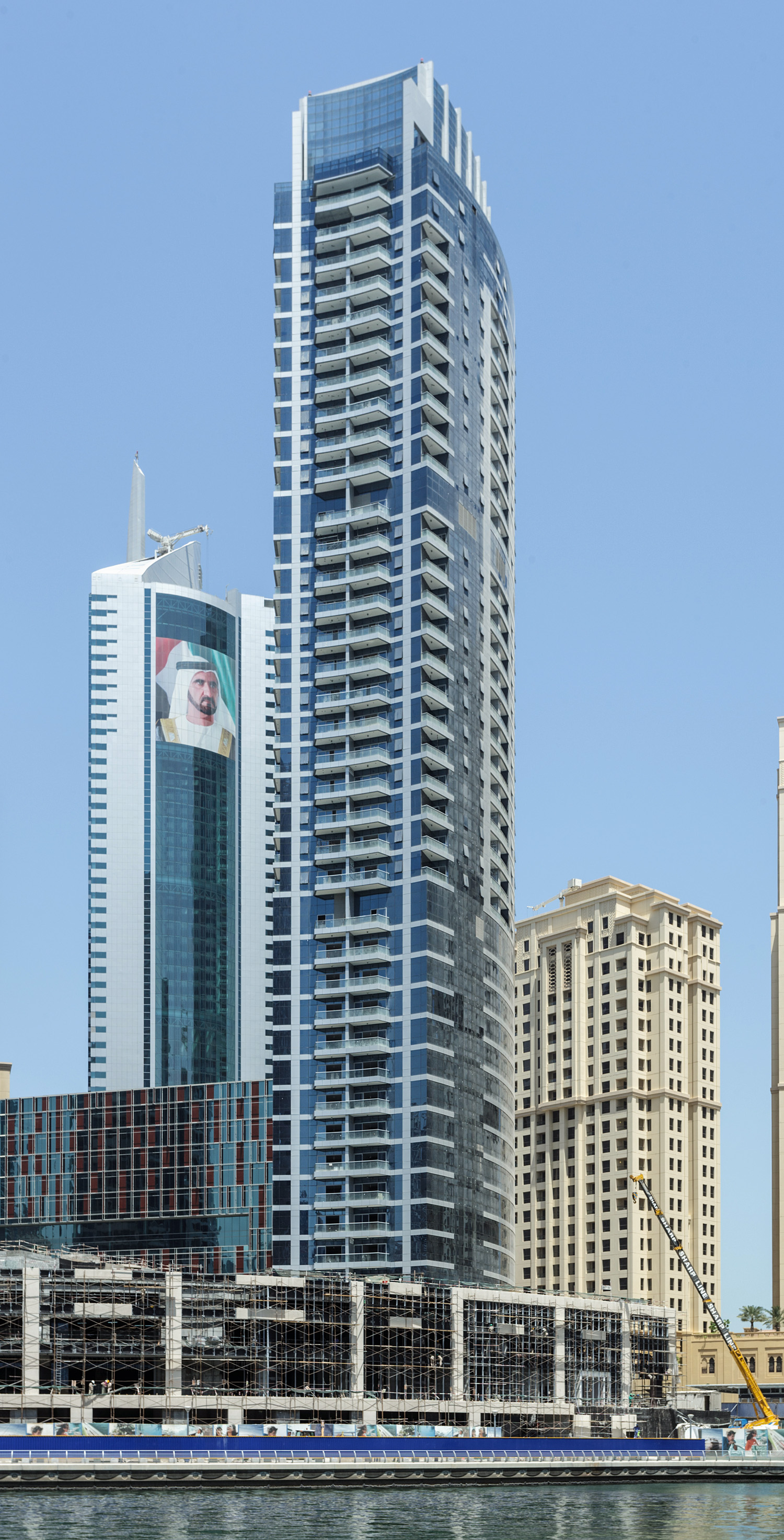 Bay Central Tower 3, Dubai - View across the Marina. © Mathias Beinling